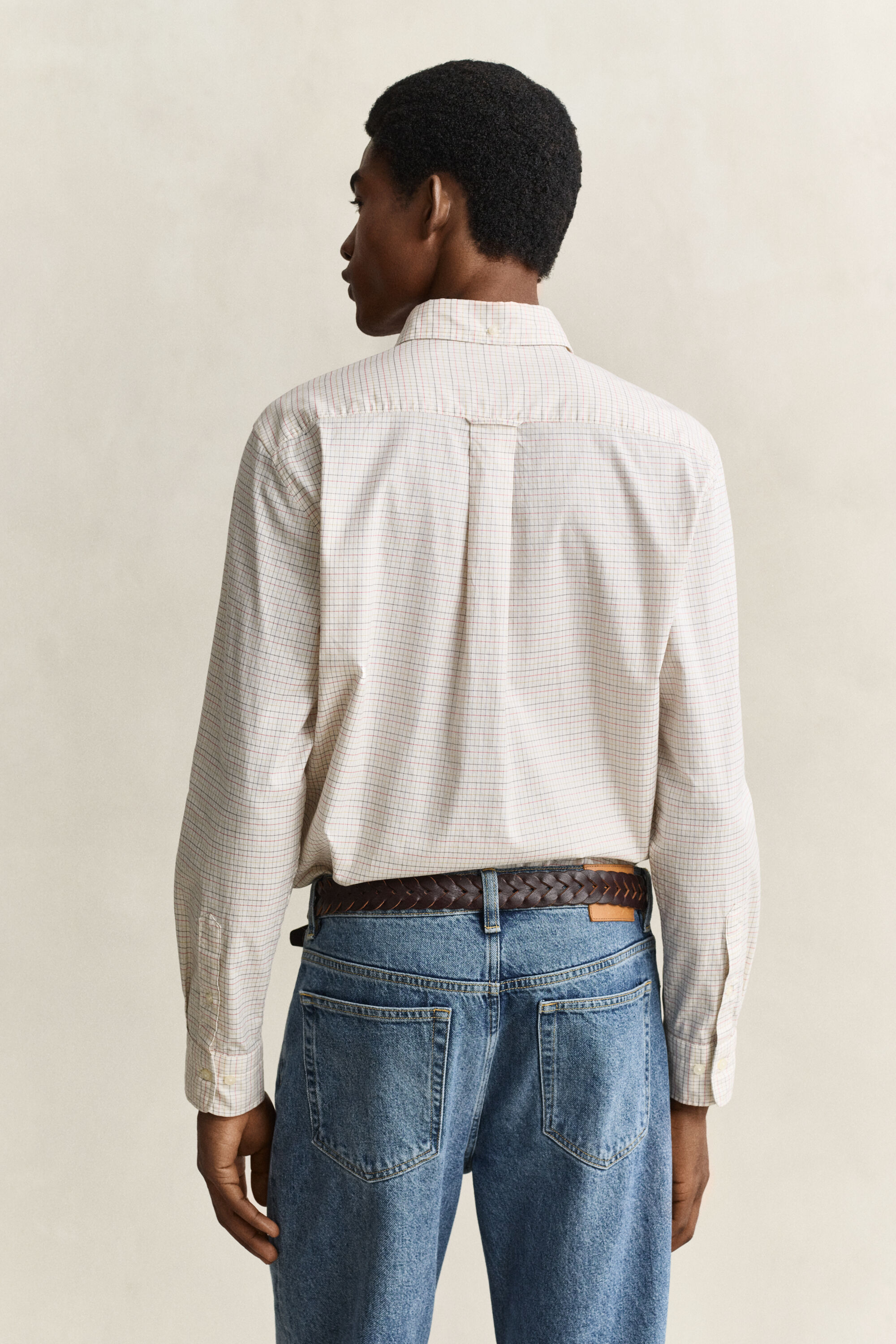 Camisa Oxford de cuadros Gant x Yale
