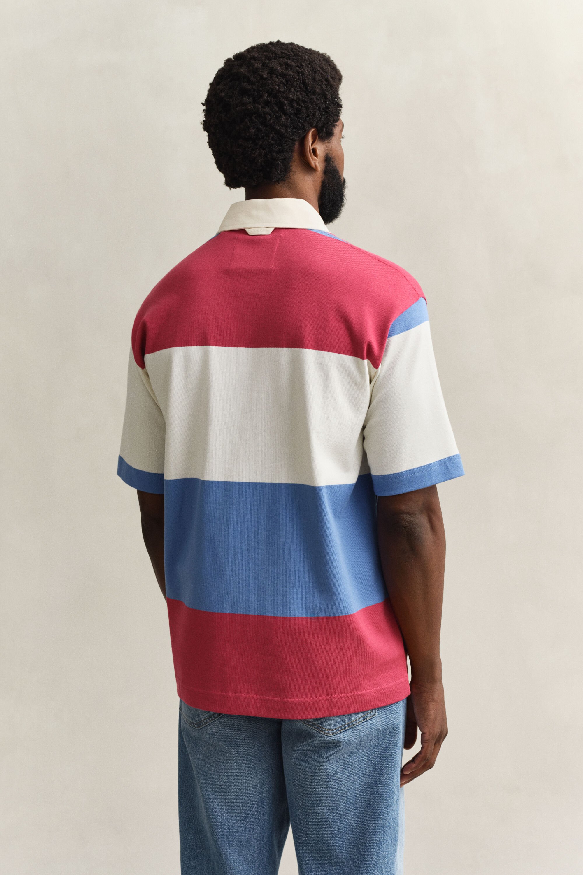 Rugger de manga corta