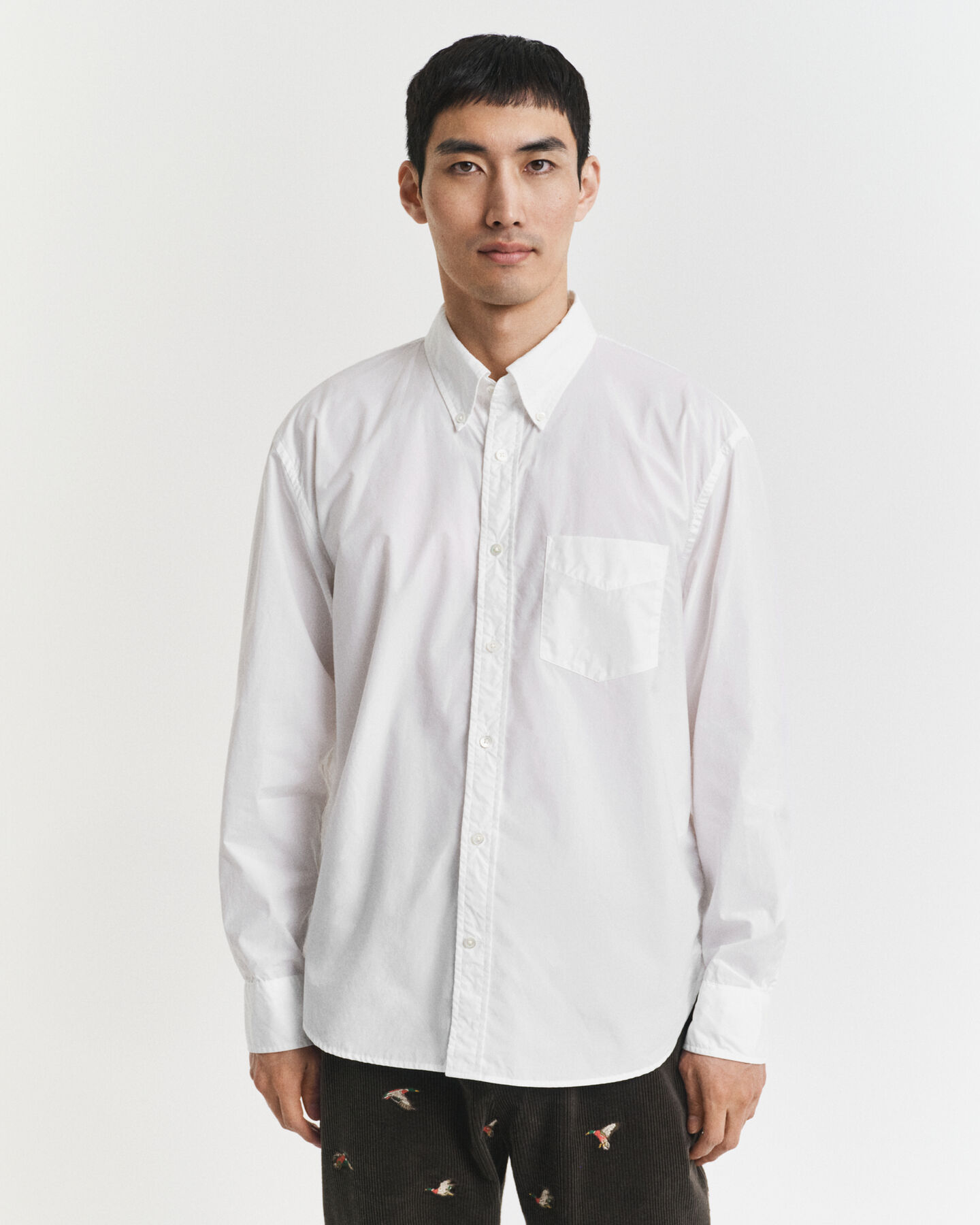 Camisa Relaxed Fit Heritage Poplin