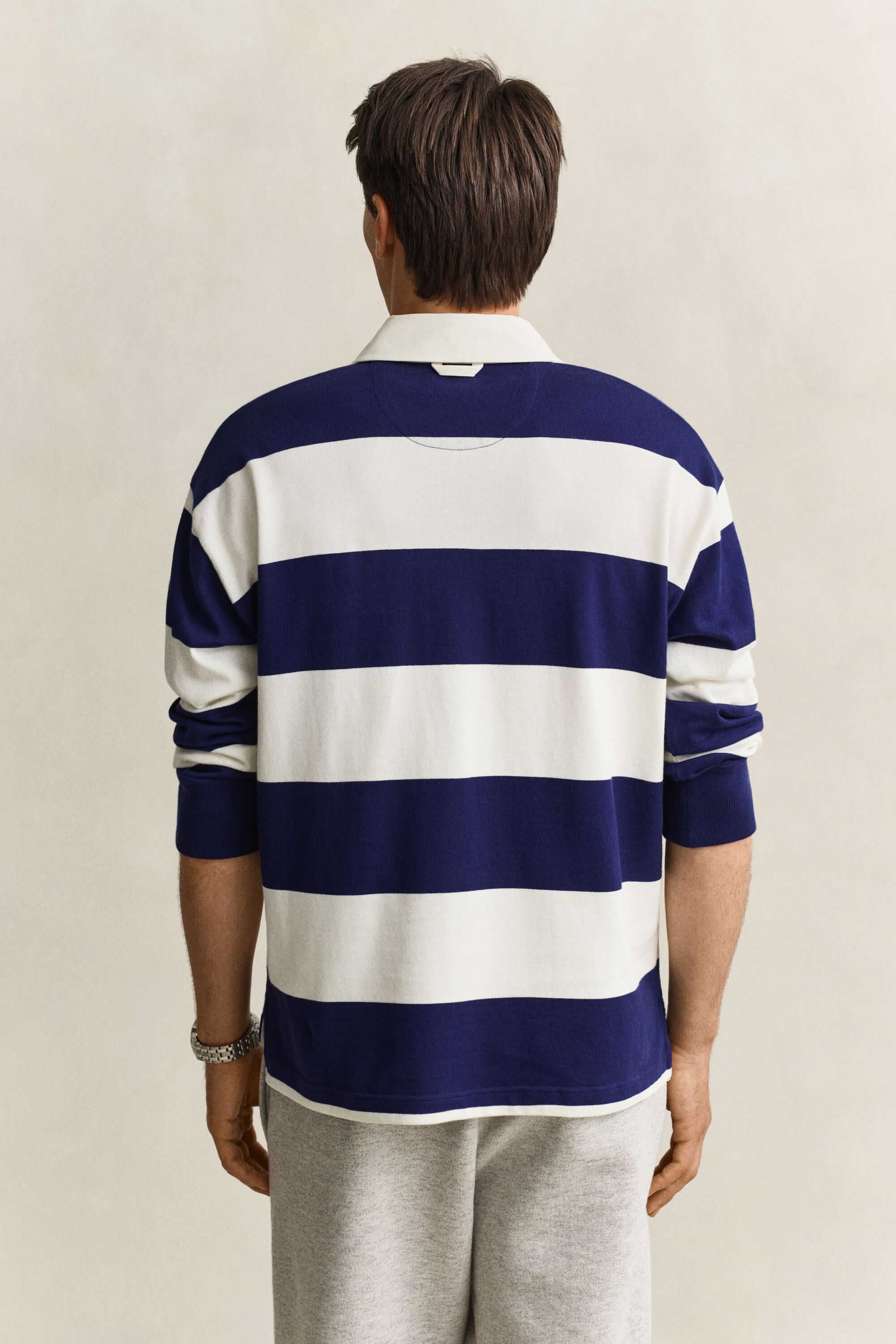 Heavy Rugger de rayas Gant x Yale