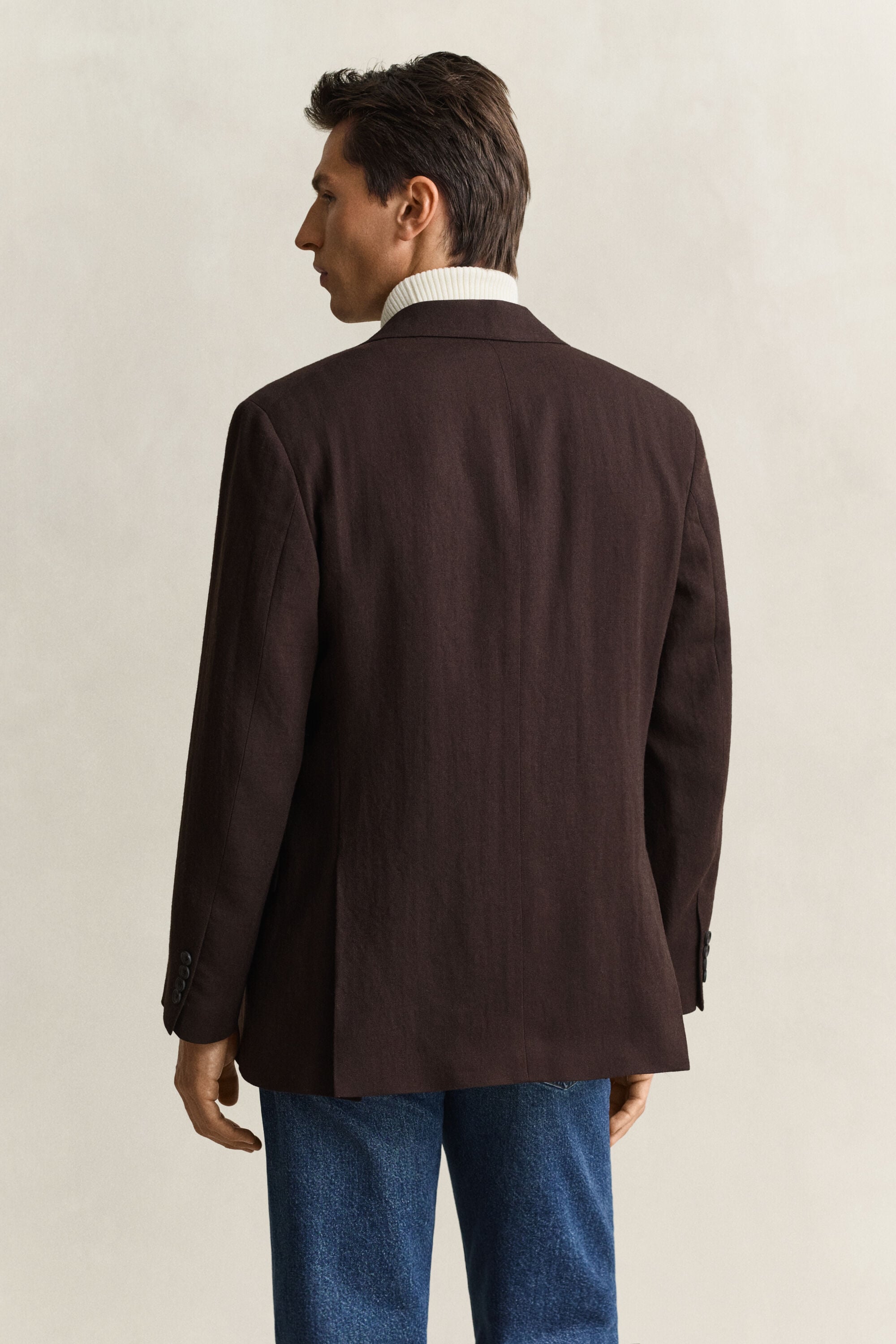 Chaqueta de traje de lana