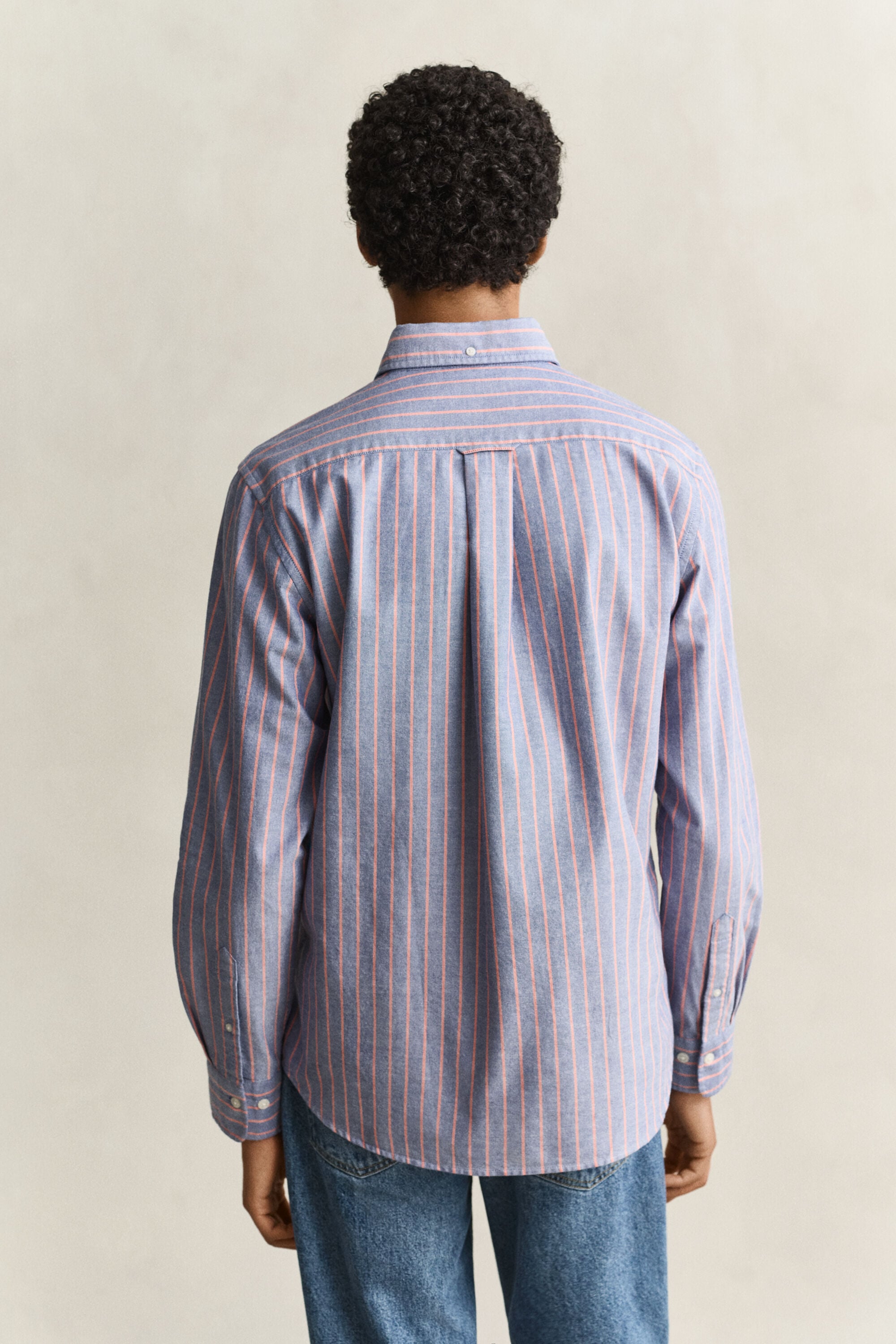 Camisa Oxford clásica a rayas