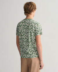 Camiseta con estampado de flores