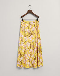 Falda cruzada con estampado Iris