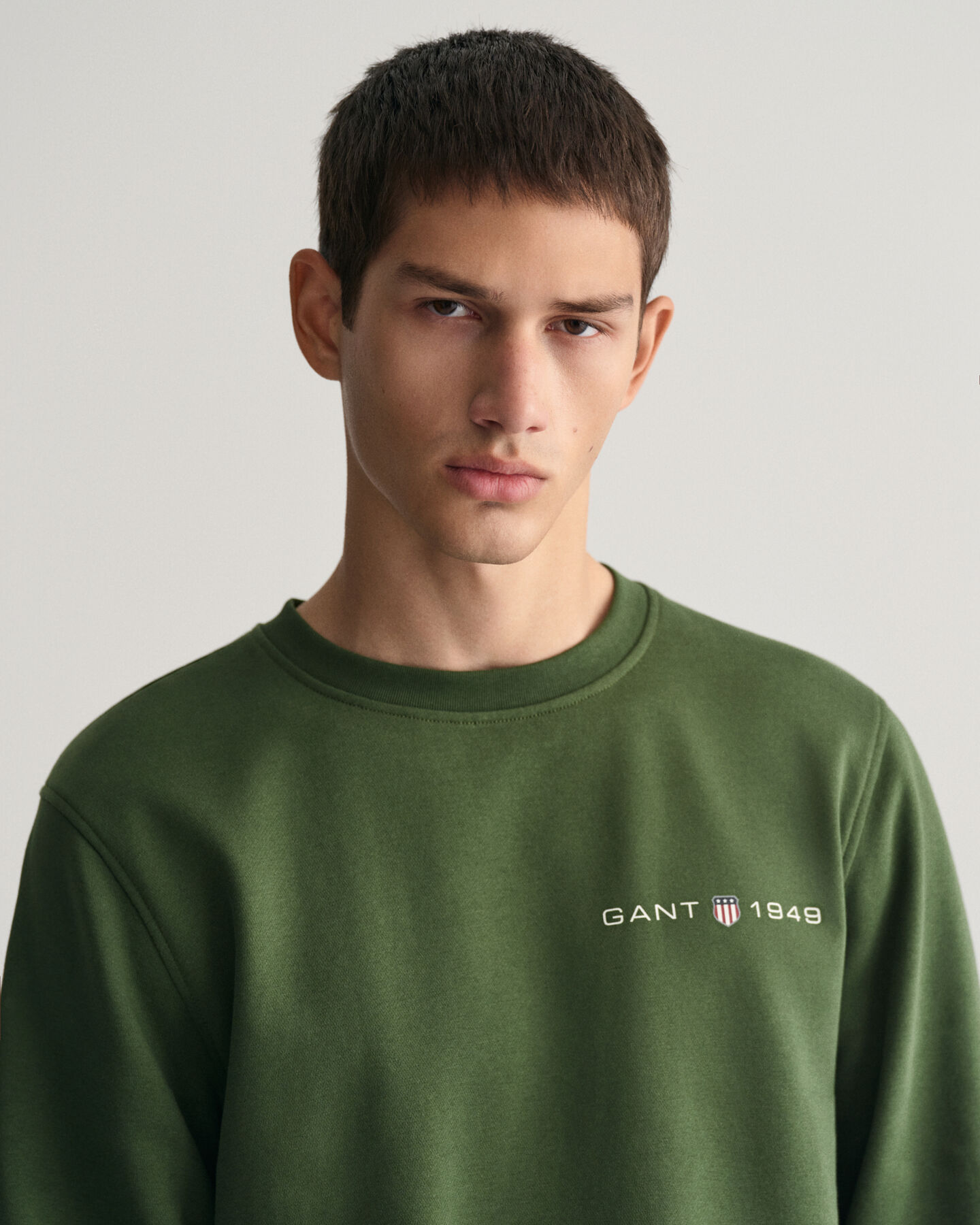 Sudadera de cuello redondo estampada Graphic