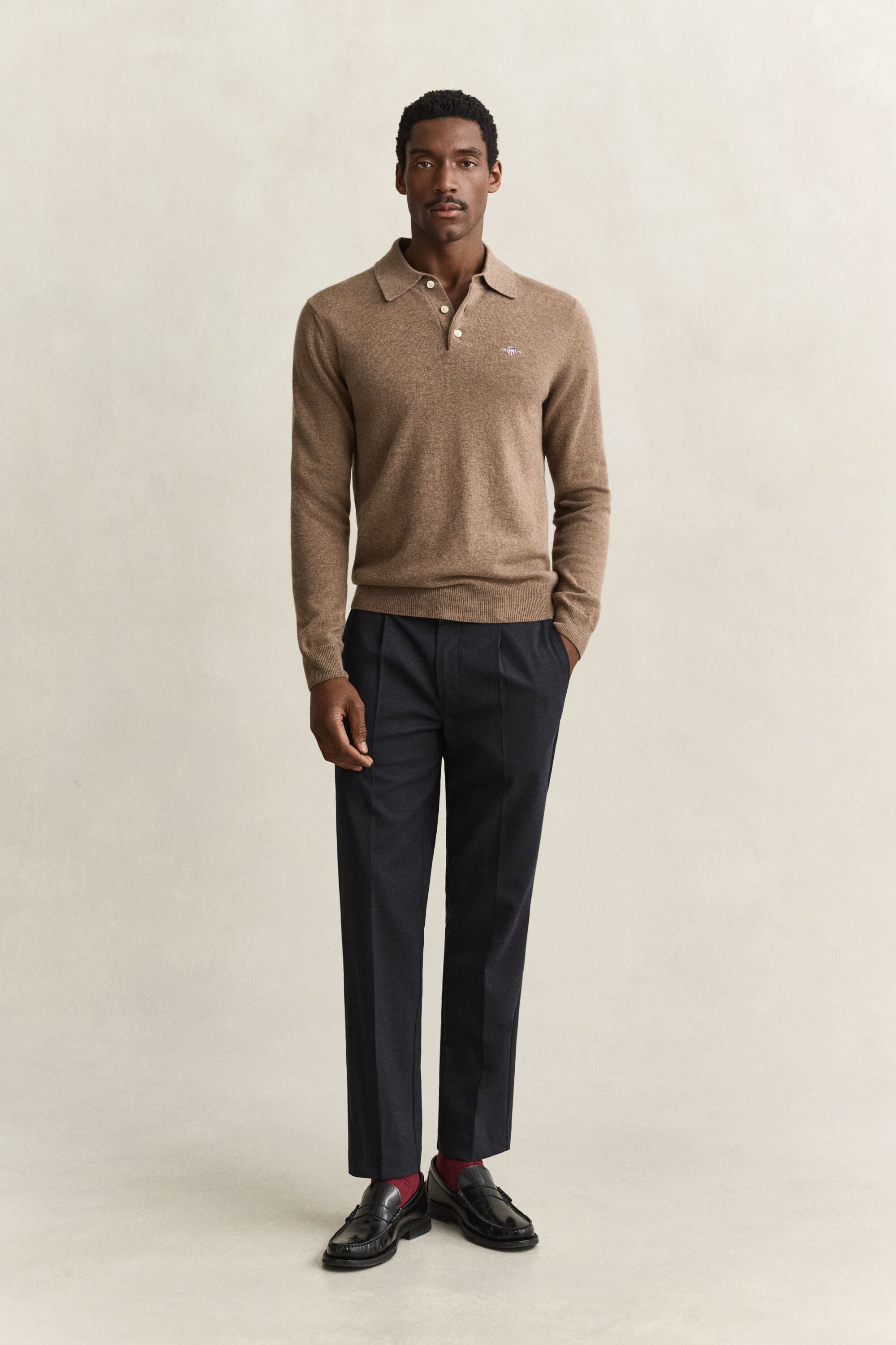 Pantalones Tapered de lana