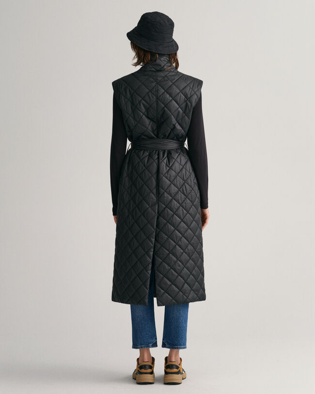 Chaleco acolchado largo