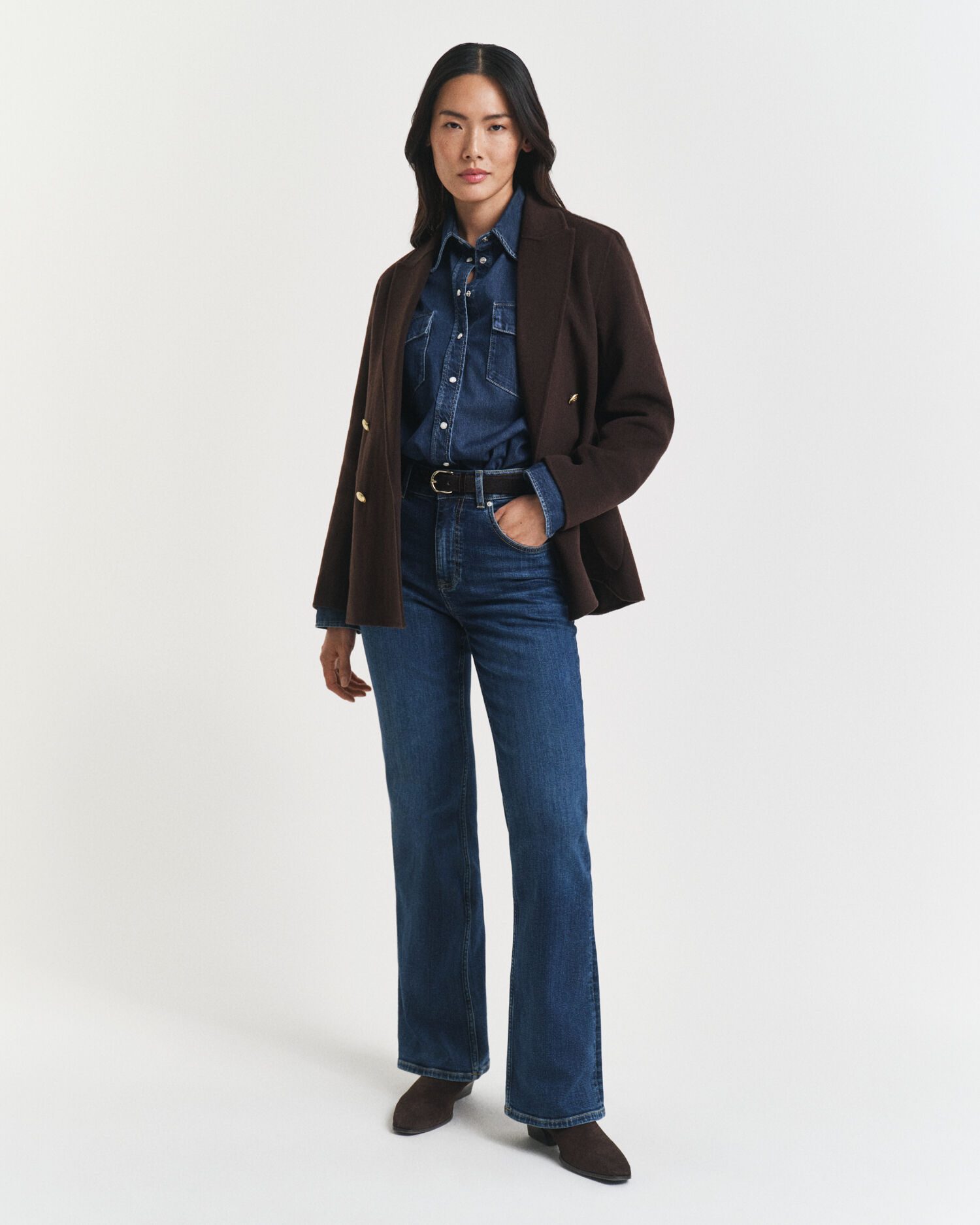 Americana Club cosida a mano