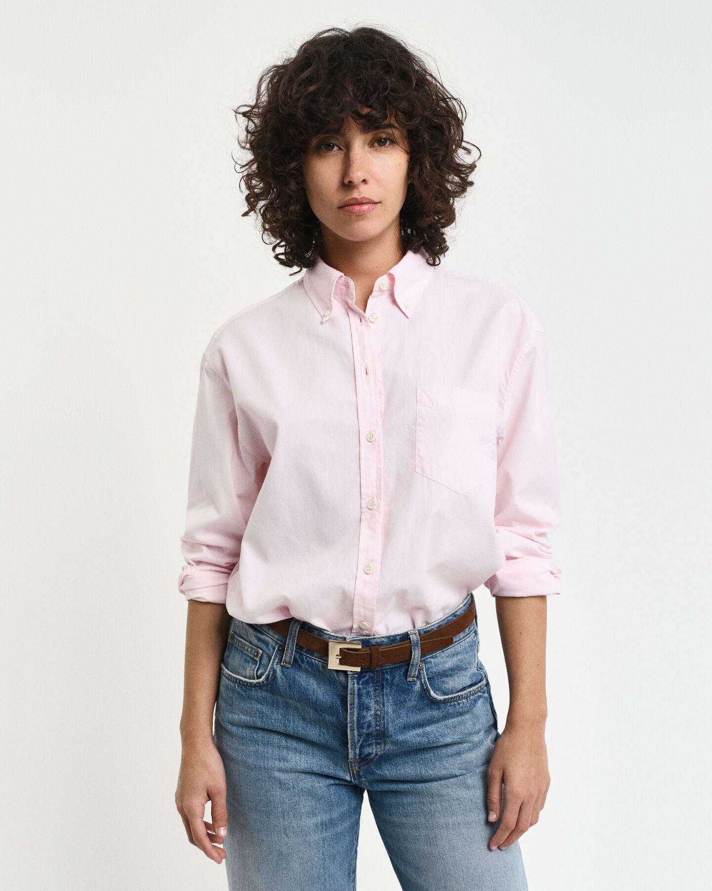 Camisa Oxford Relaxed Fit Luxury