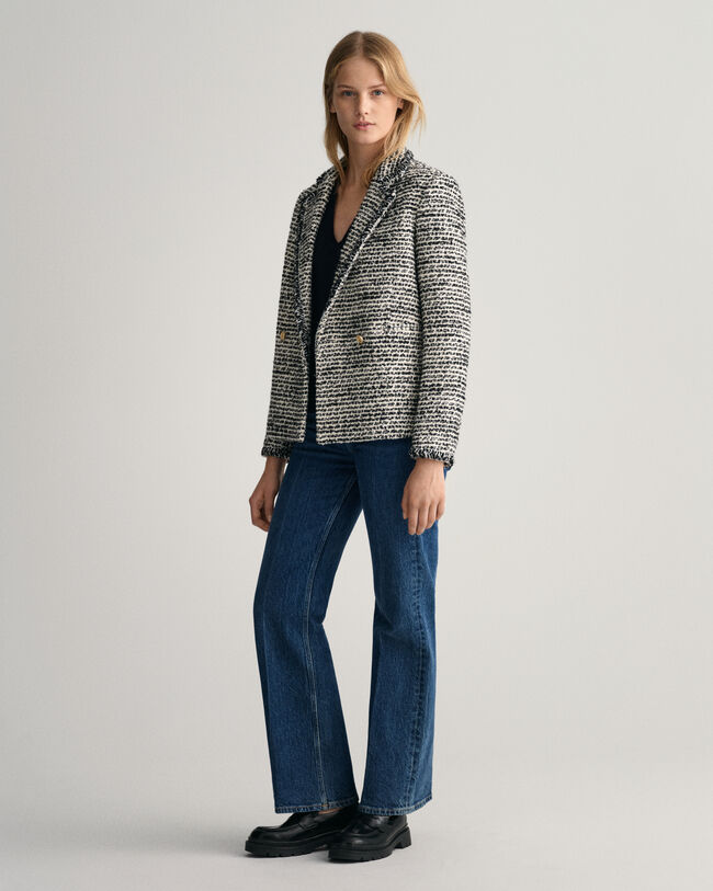 Chaqueta tipo americana de tweed