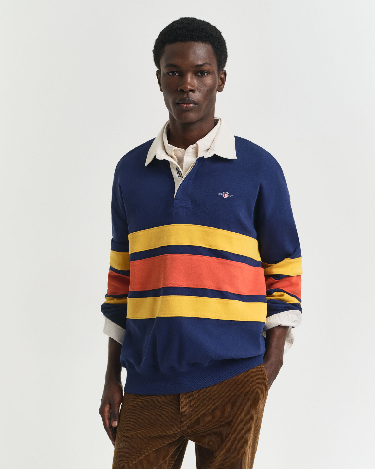 Heavy Rugger con diseño de bloques de color