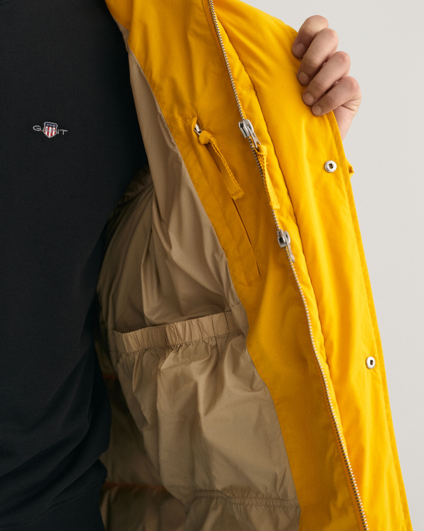 Chaqueta de plum&oacute;n larga Alta