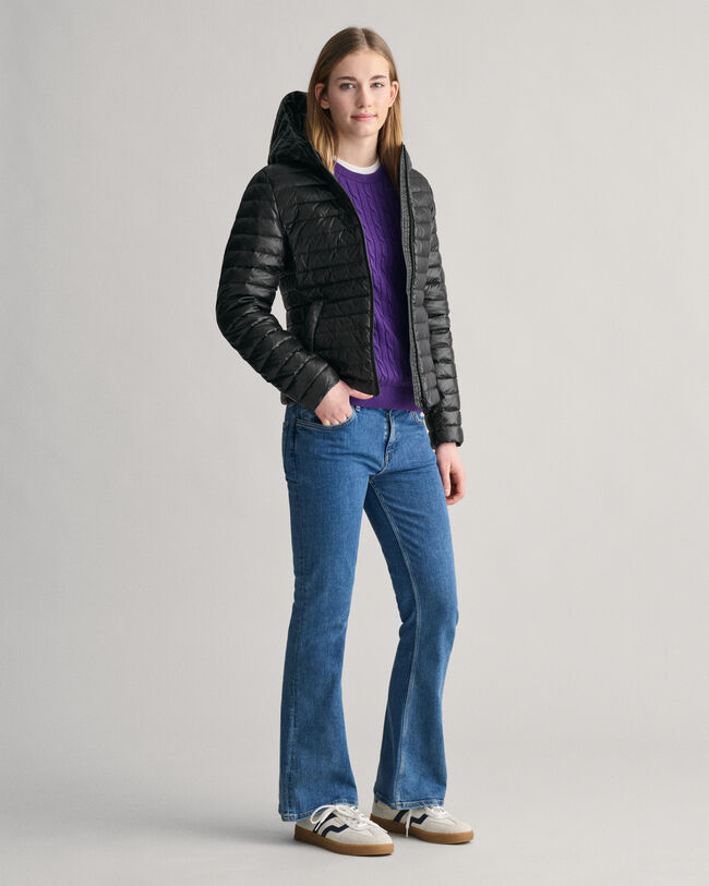 Chaqueta acolchada ligera Shiny Teen Girls