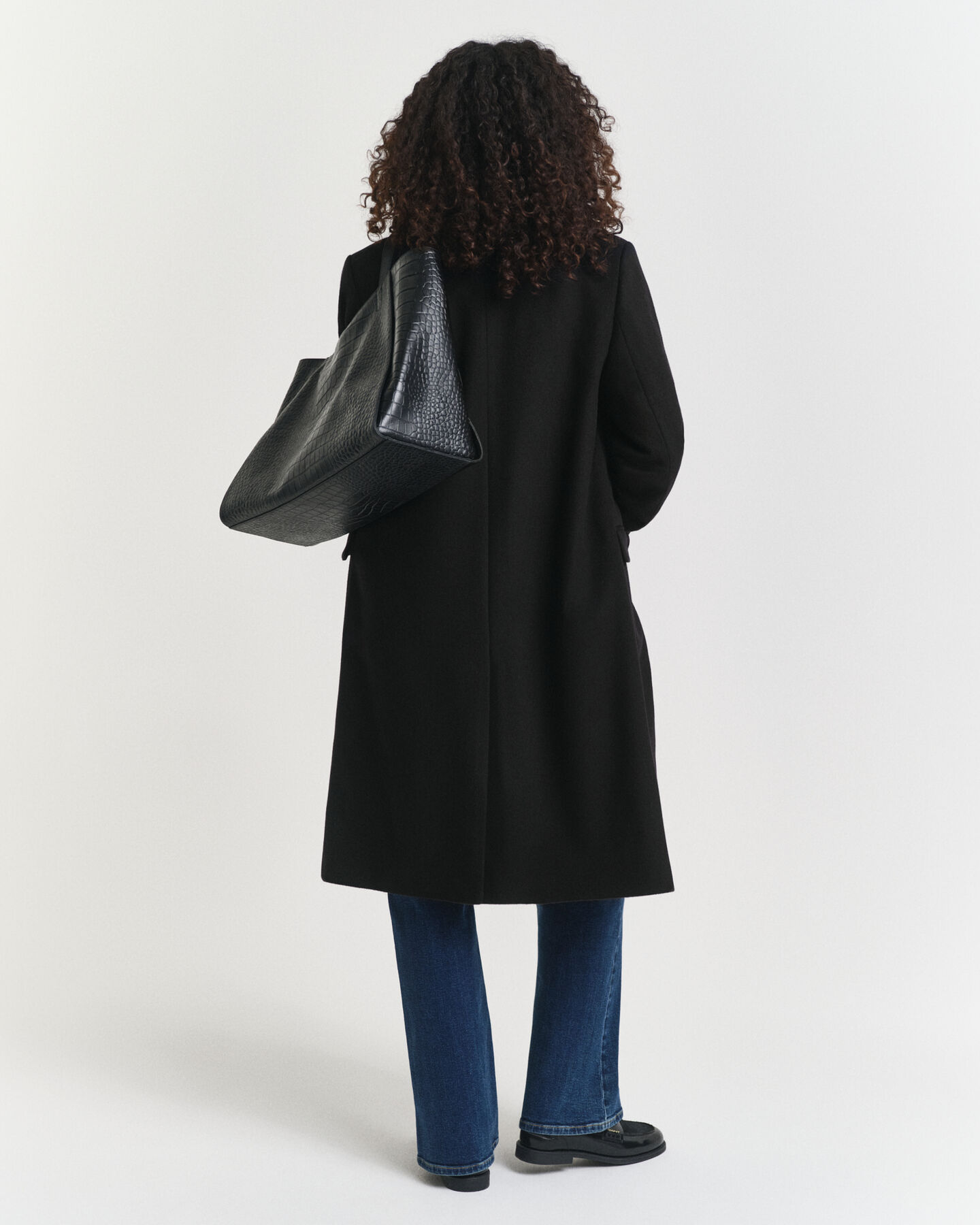 Abrigo sastre en mezcla de lana Classic