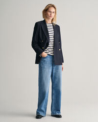 Camiseta de manga larga a rayas