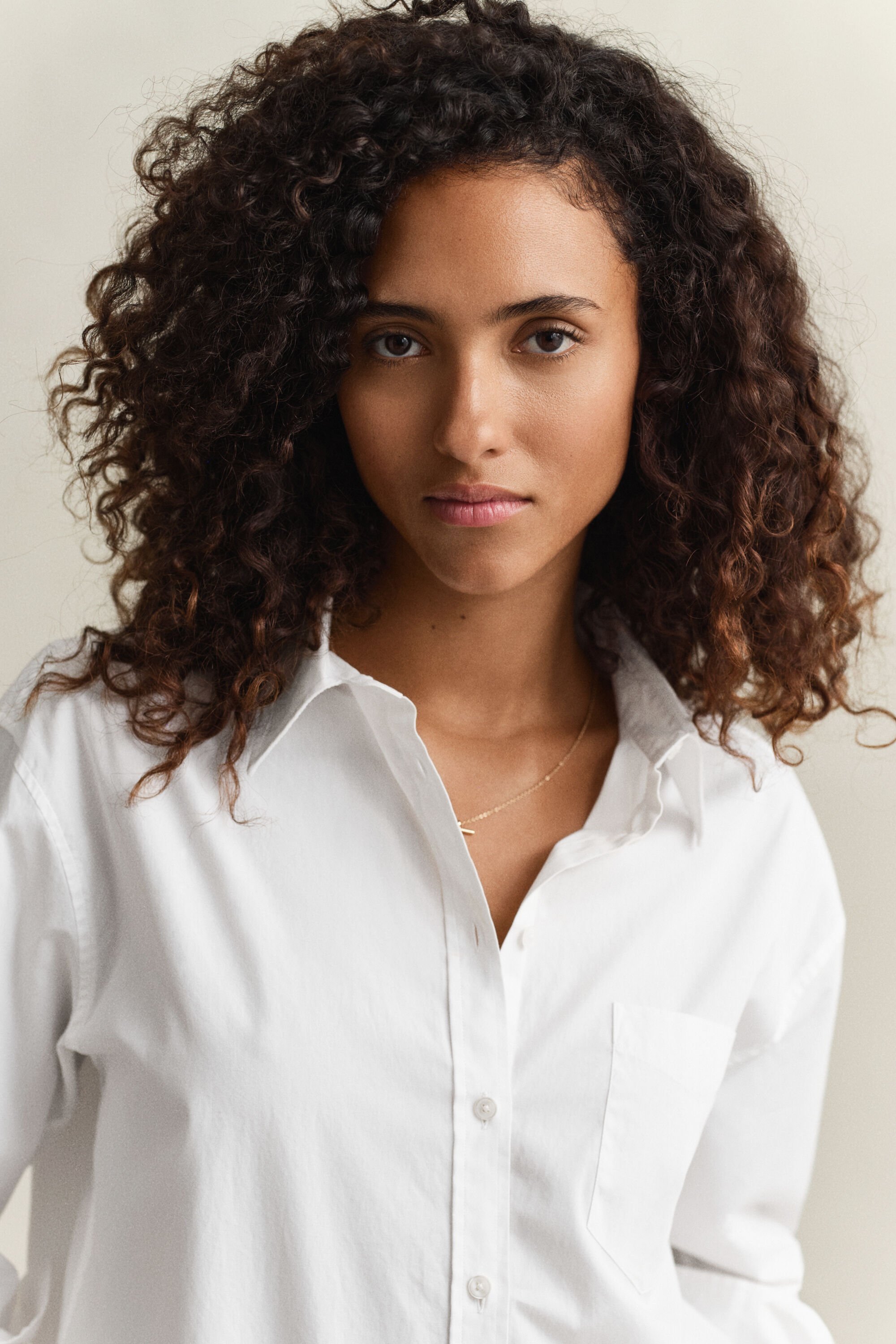 Camisa Relaxed Fit clásica de popelina