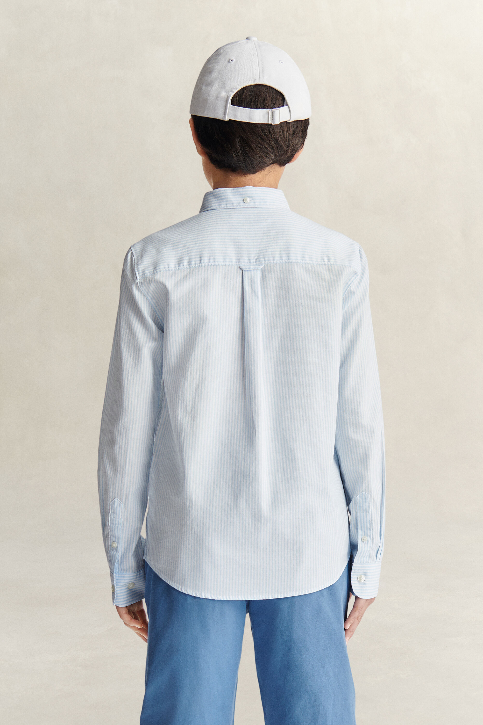 Camisa Oxford con raya Teen Boys