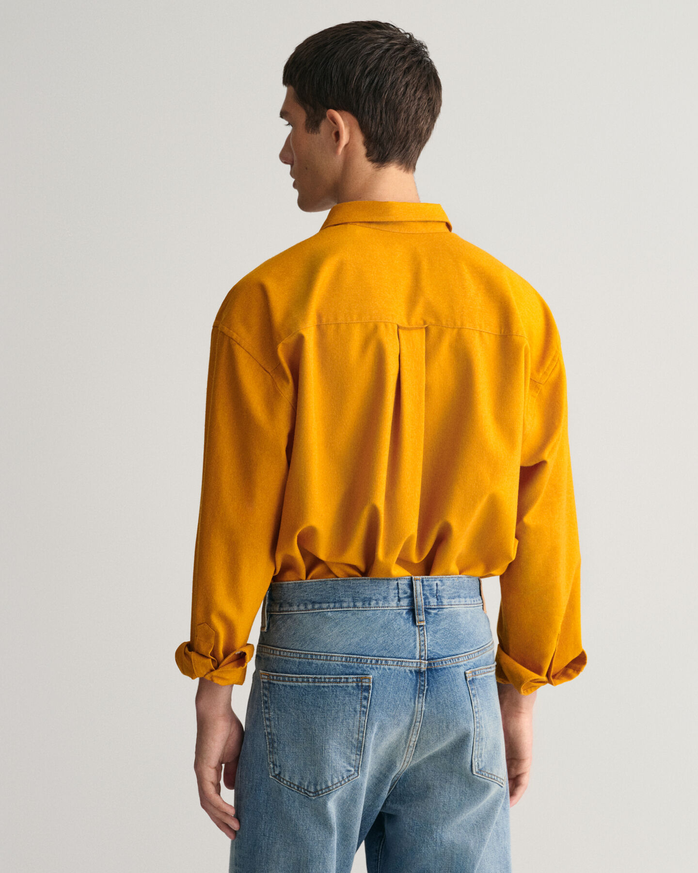 Camisa Oversized de seda Wool Nepps