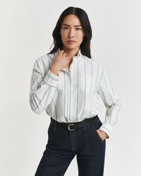 Camisa Oxford clásica de rayas Relaxed Fit