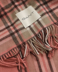 Bufanda de lana a cuadros de tela escocesa