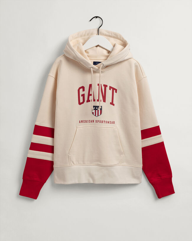 Sudadera Retro Shield con capucha