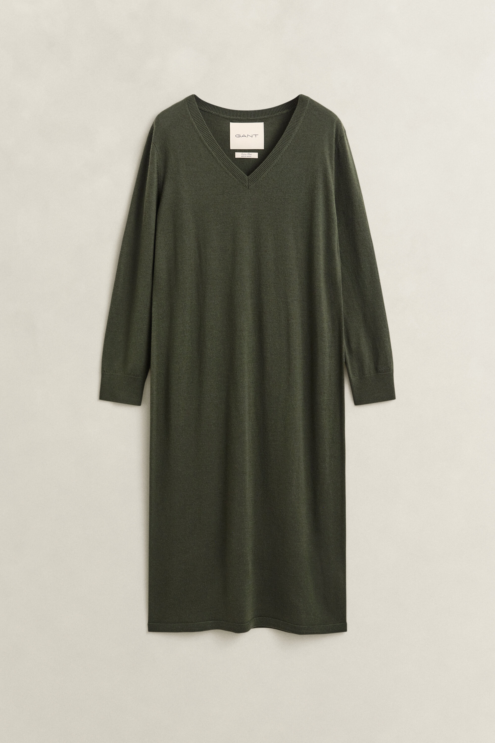 Vestido de lana merino extrafina