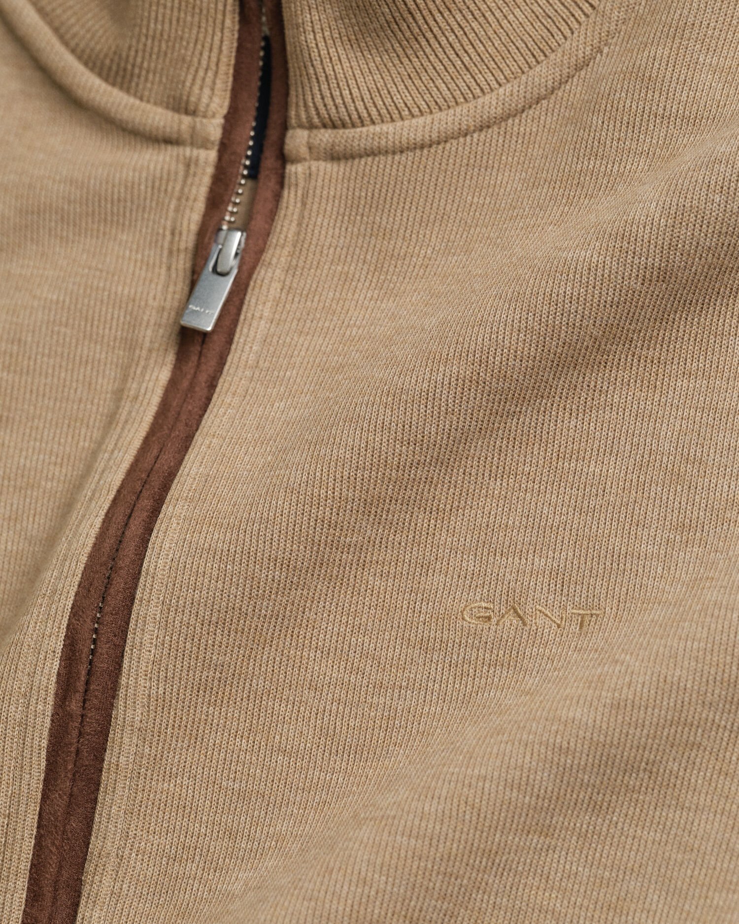 Cárdigan Sacker Rib con cremallera