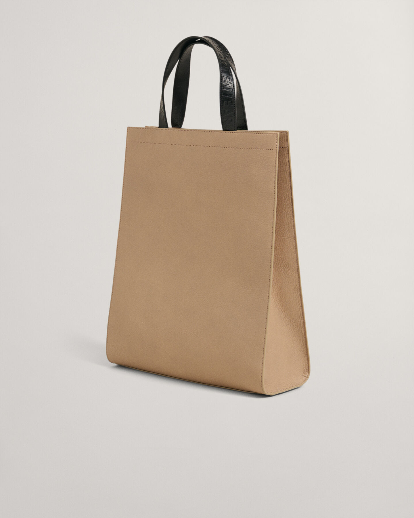 Bolso tote de piel