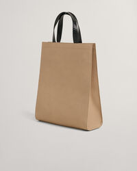 Bolso tote de piel