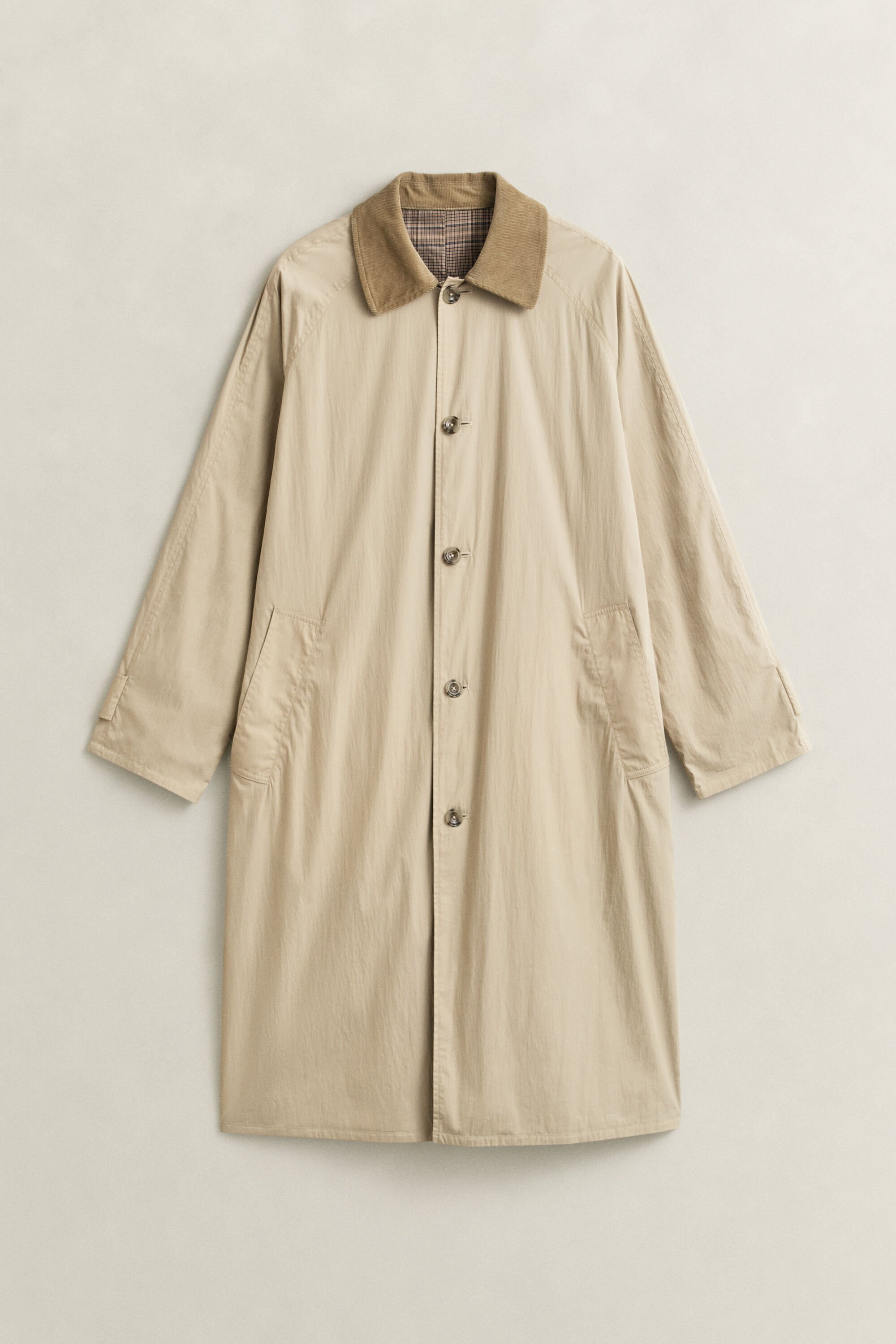 Abrigo reversible ligero
