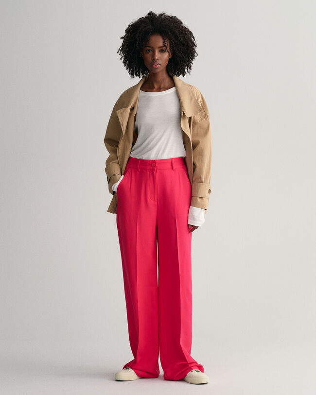 Pantalones Relaxed Fit Fluid