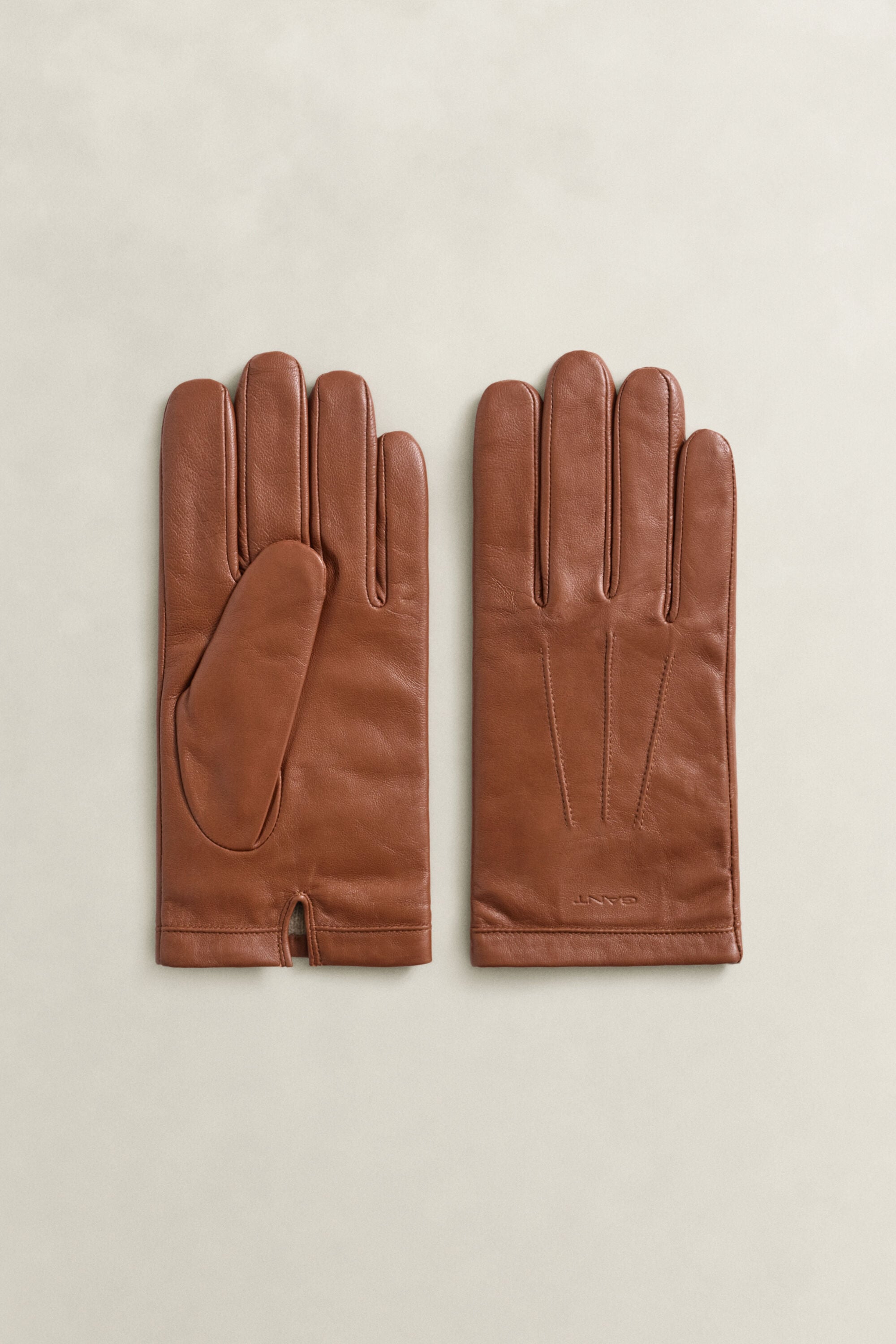 Guantes de piel de cordero con forro de cachemir
