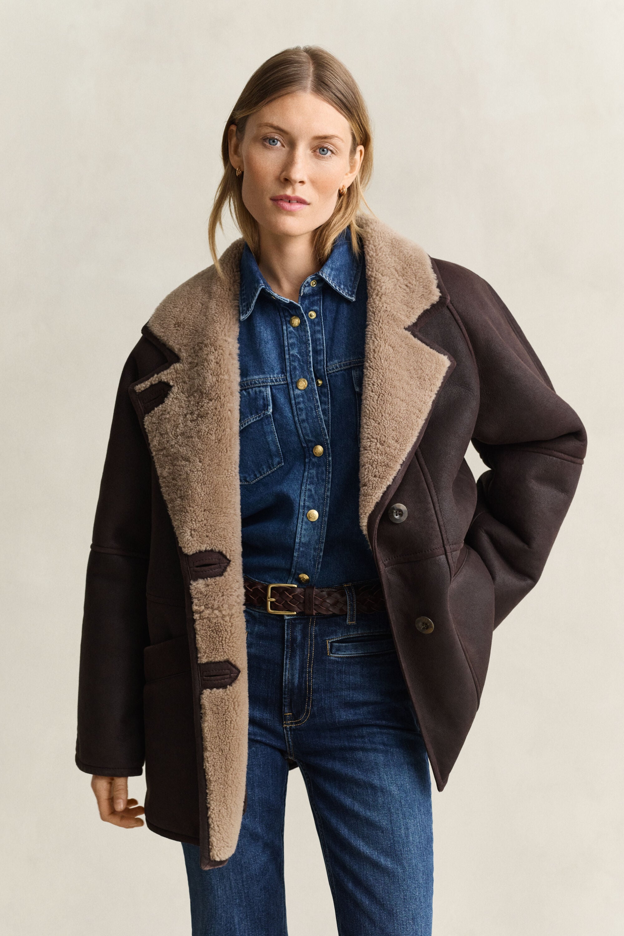 Chaqueta de borreguito