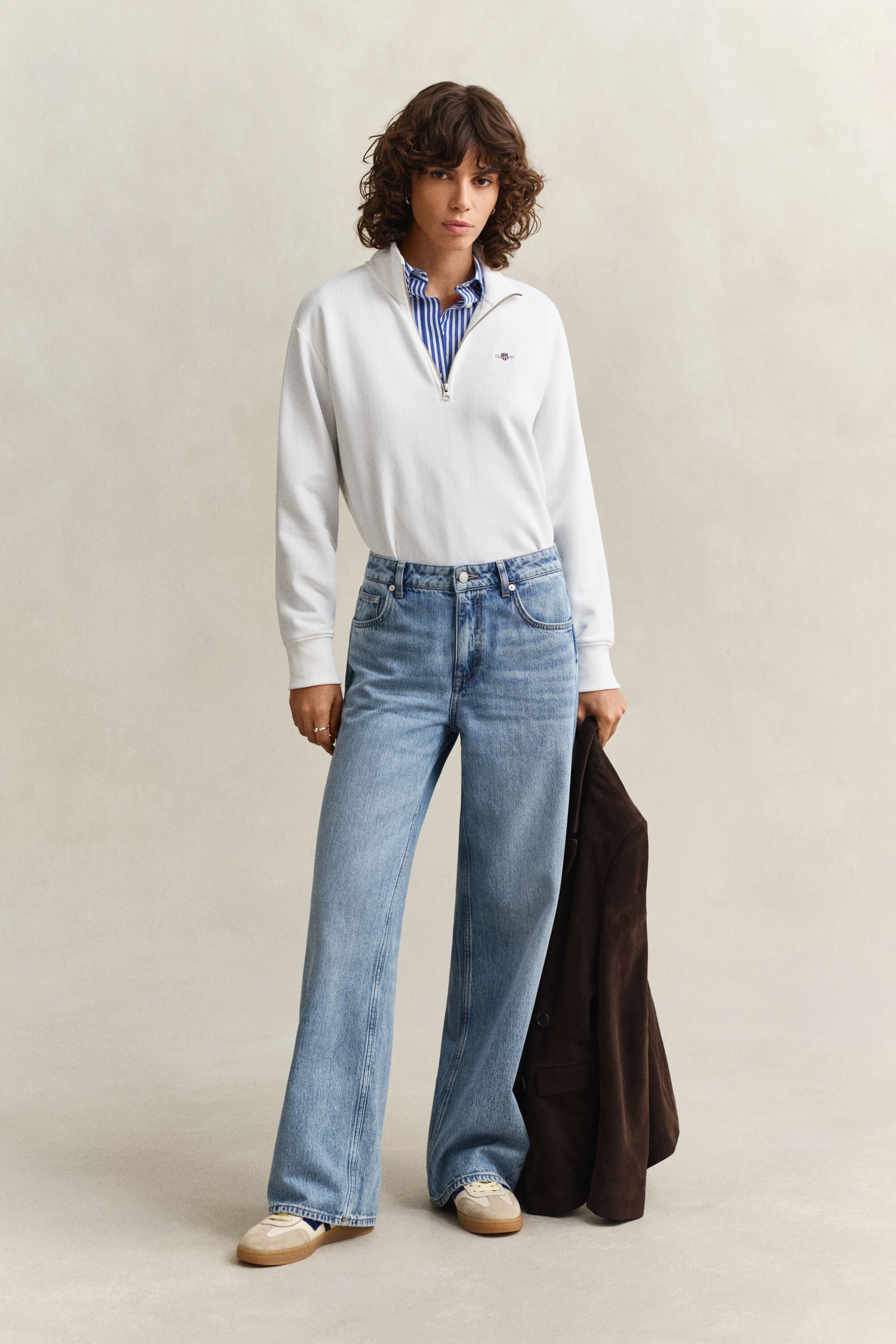 Sudadera Shield con media cremallera