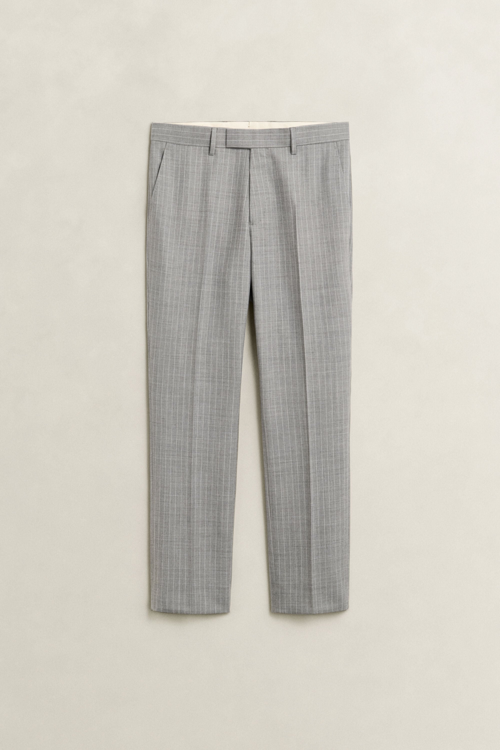 Pantalones de traje de raya diplomática