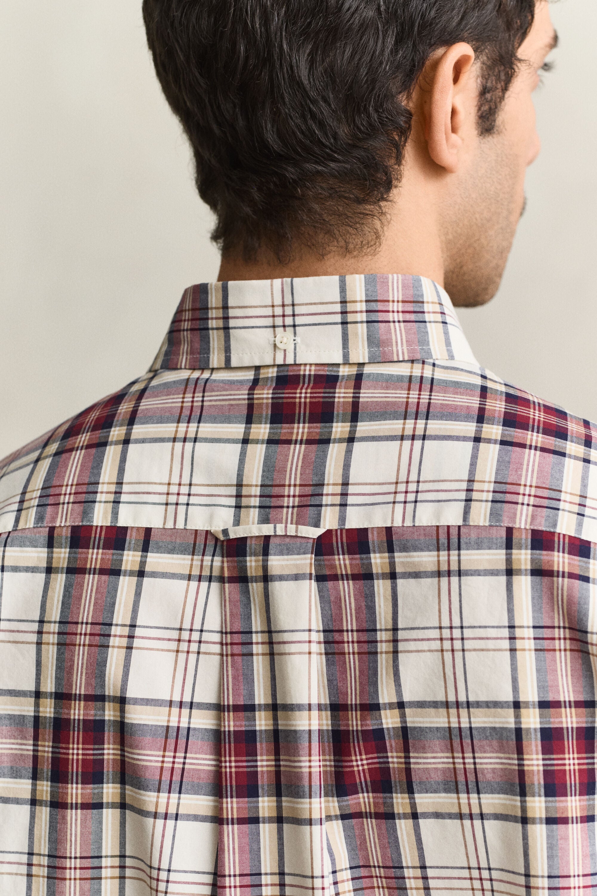 Camisa de popelina a cuadros