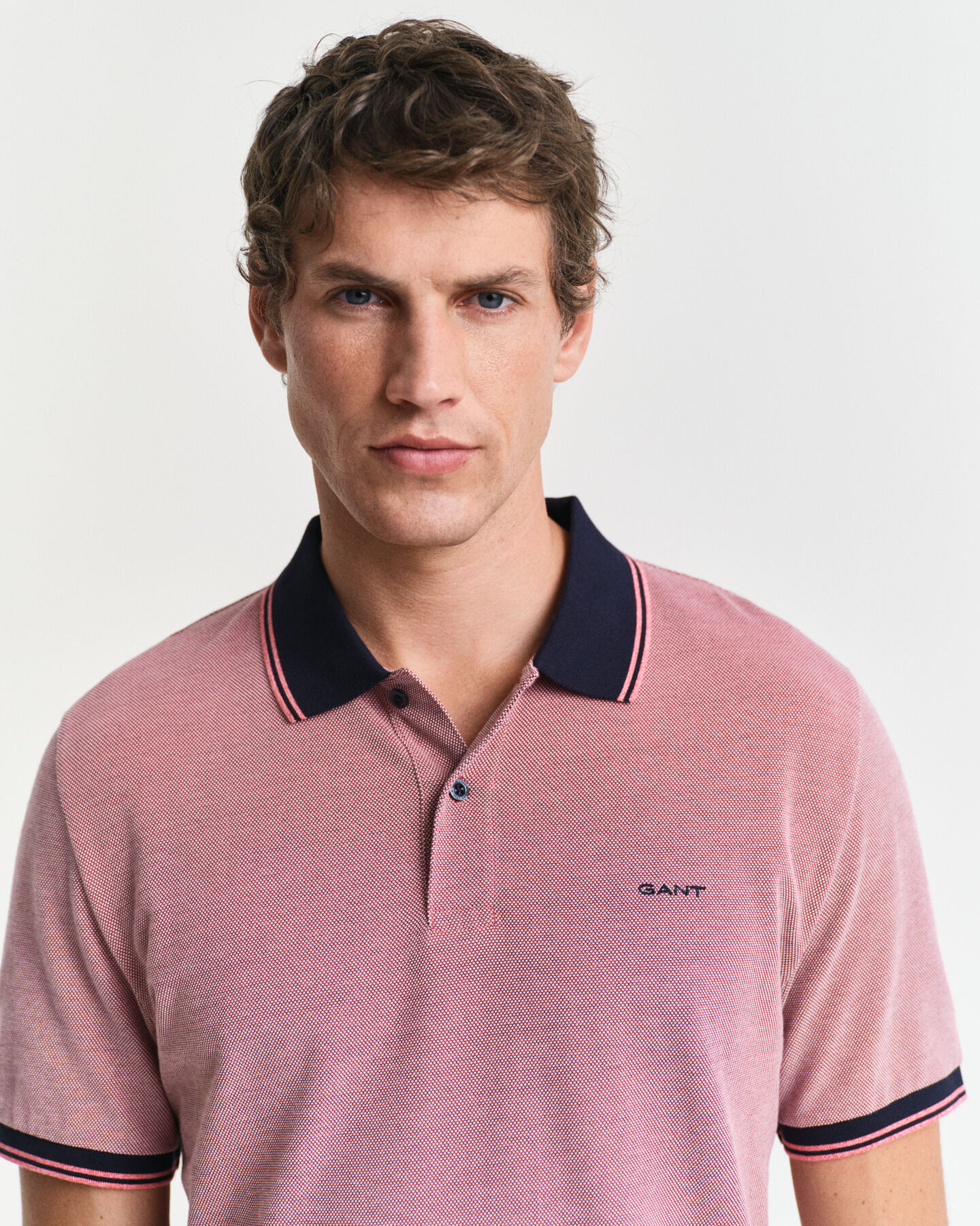 Polo de piqu&eacute; Oxford en cuatro colores