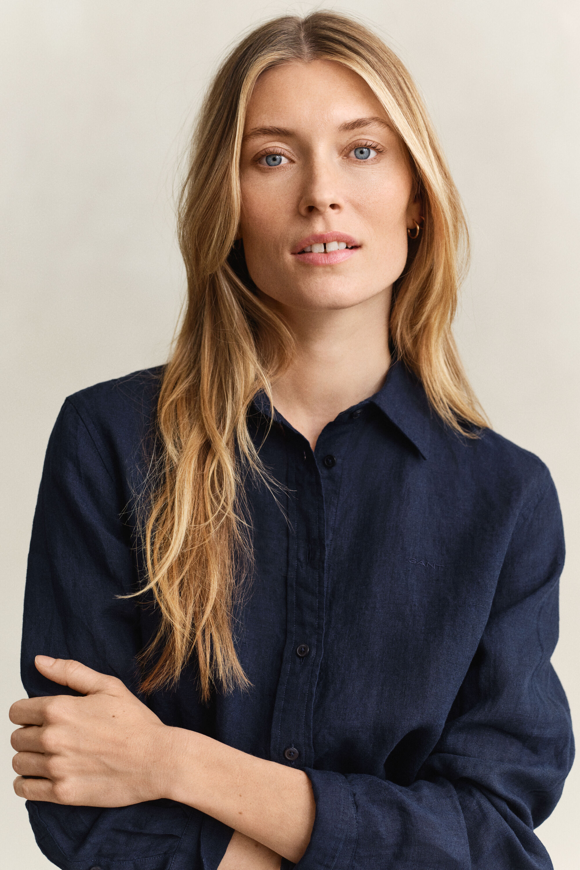 Camisa Regular Fit de lino