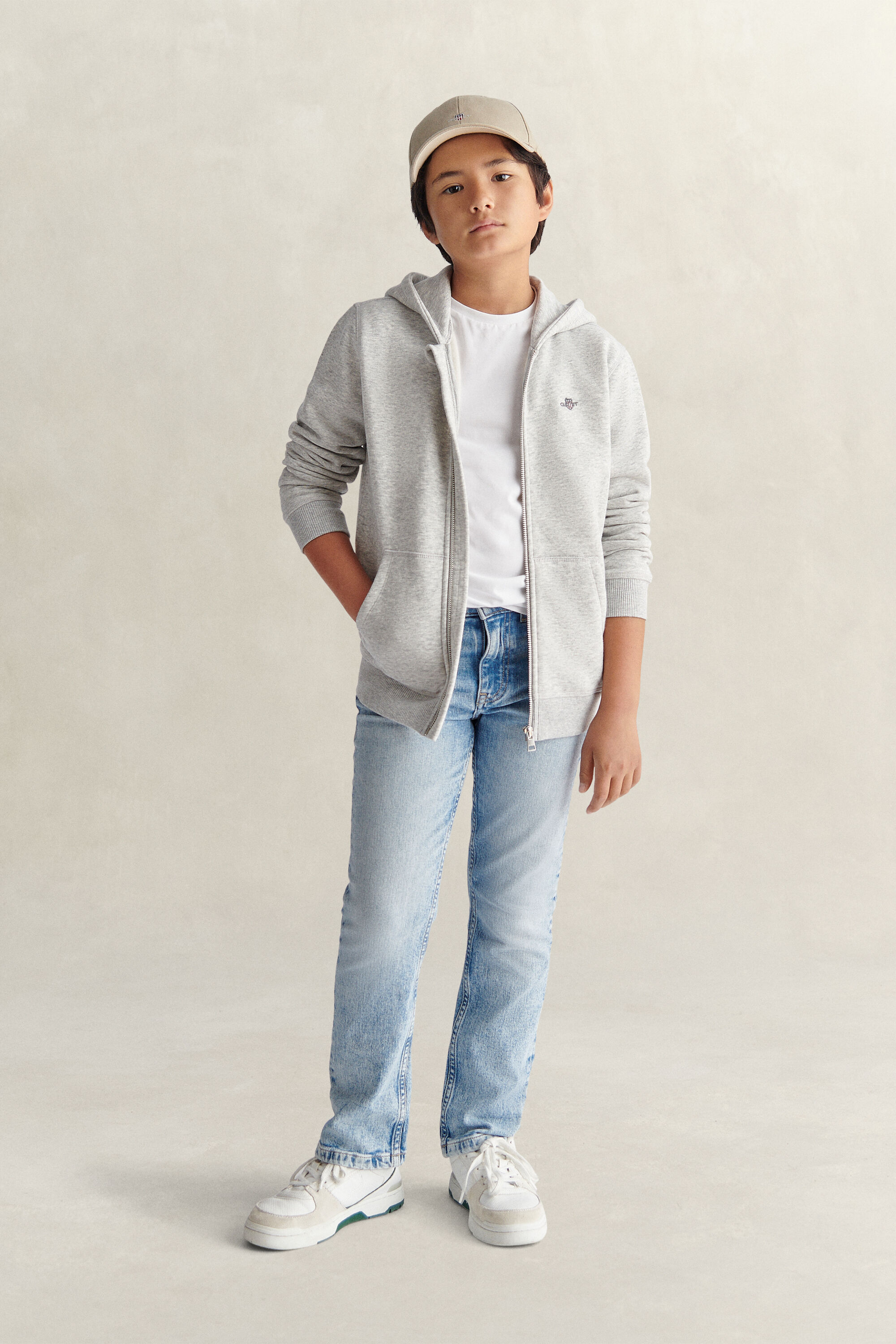 Sudadera con capucha y cremallera Shield Teens