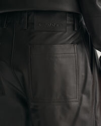 Pantalones cortos de piel