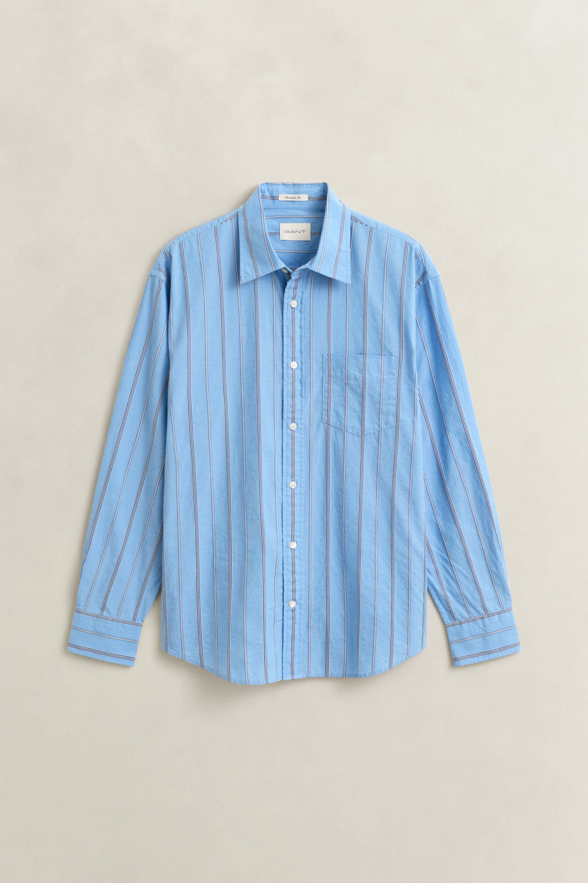 Camisa Relaxed Fit Dobby Stripe