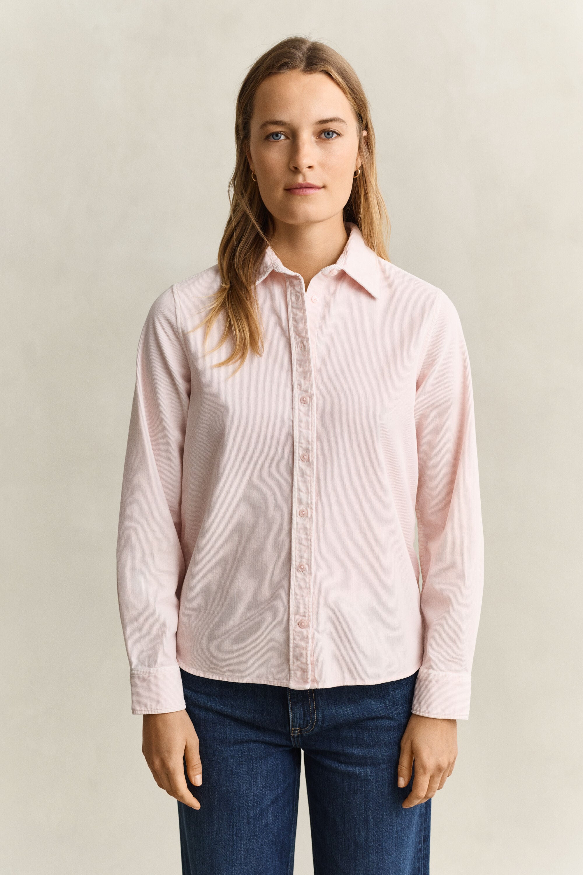 Camisa Regular Fit de pana