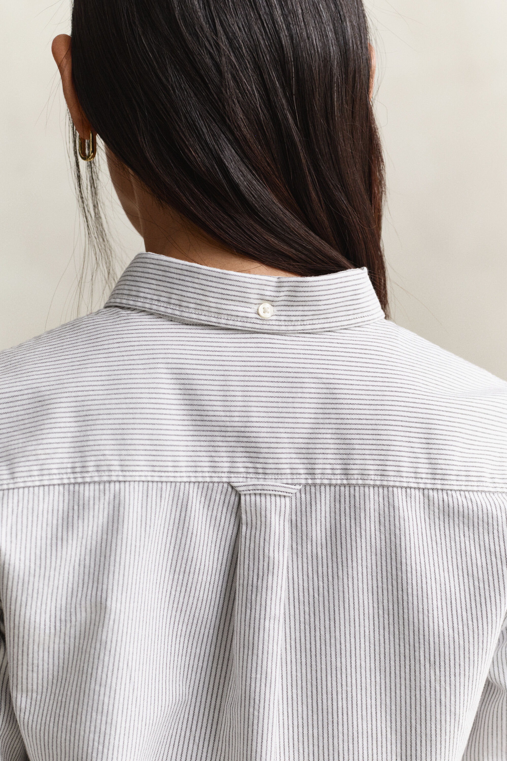 Camisa Oxford clásica a rayas