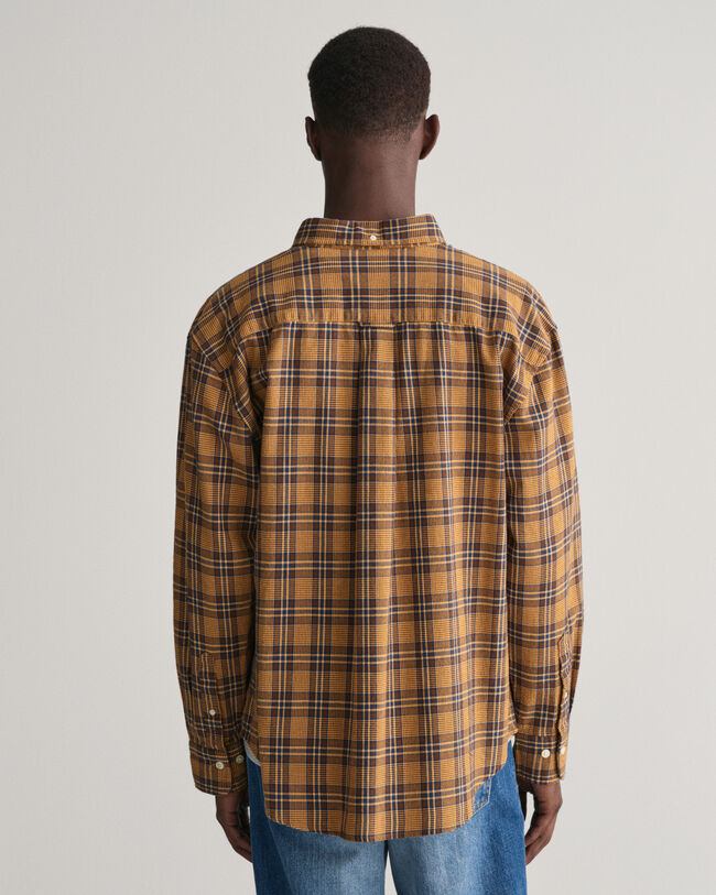 Camisa de cuadros Textured Relaxed Fit