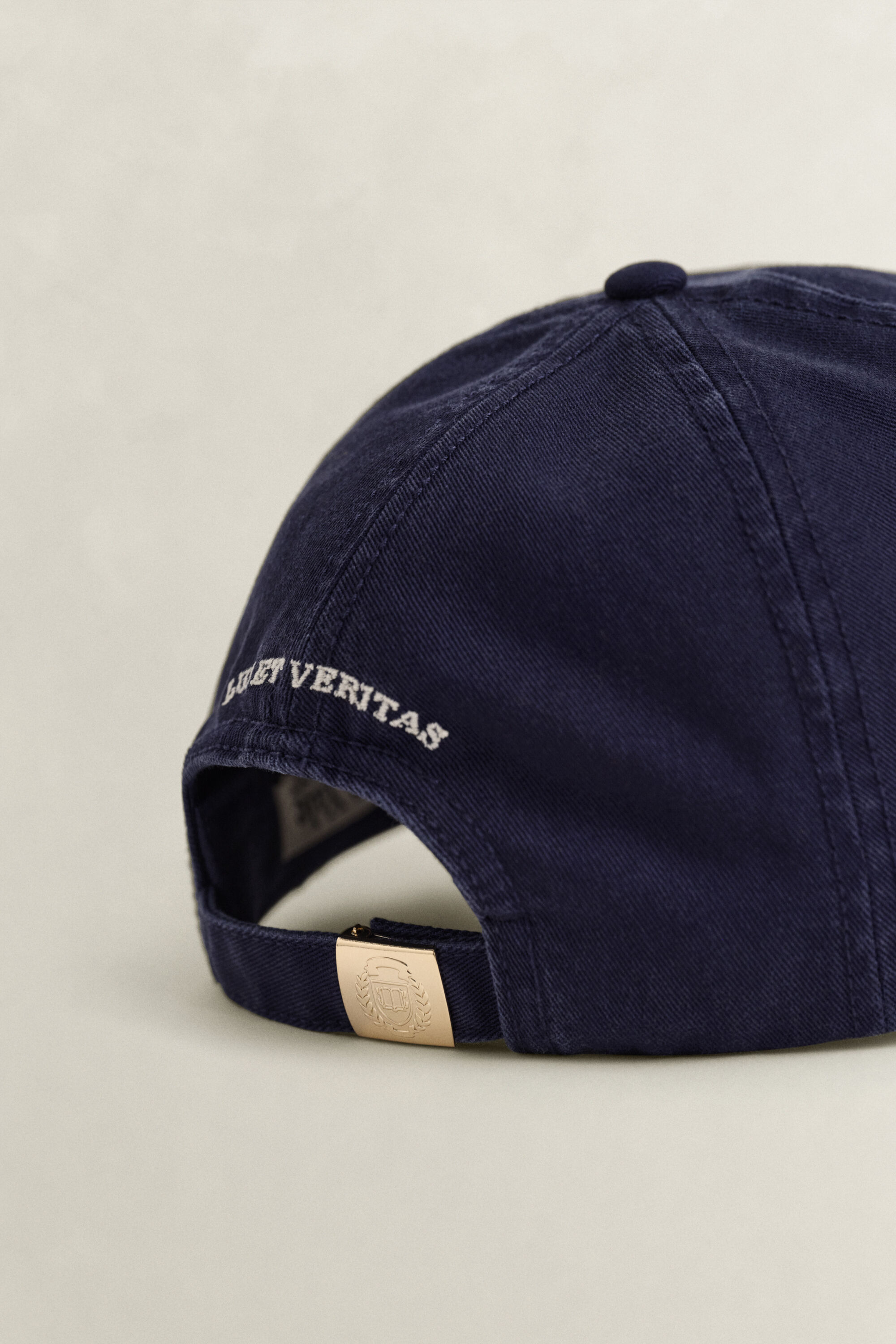 Gorra de sarga de algodón Gant x Yale
