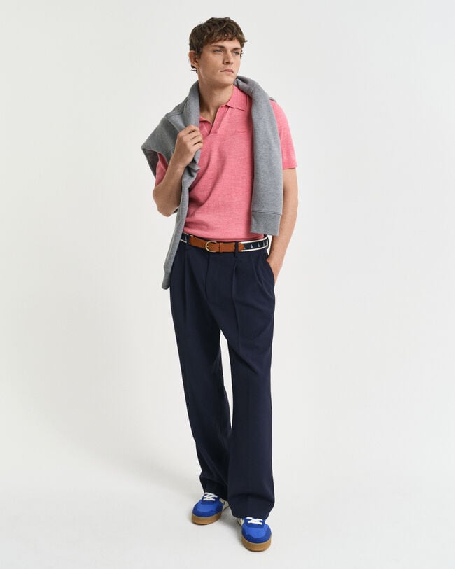 Jersey tipo polo Sunfaded de manga corta