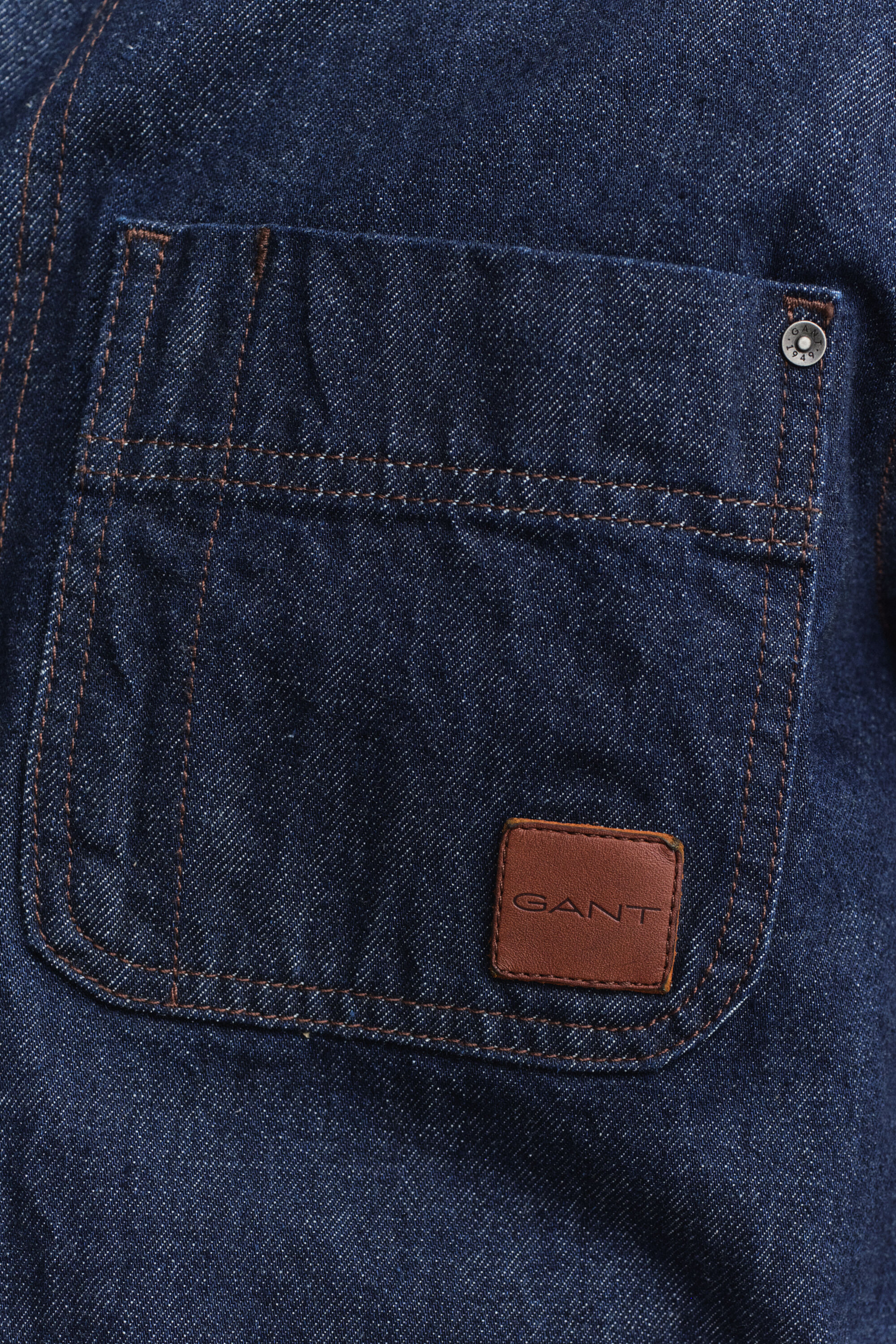 Chaqueta utilitaria añil