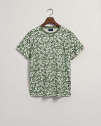 Camiseta con estampado de flores