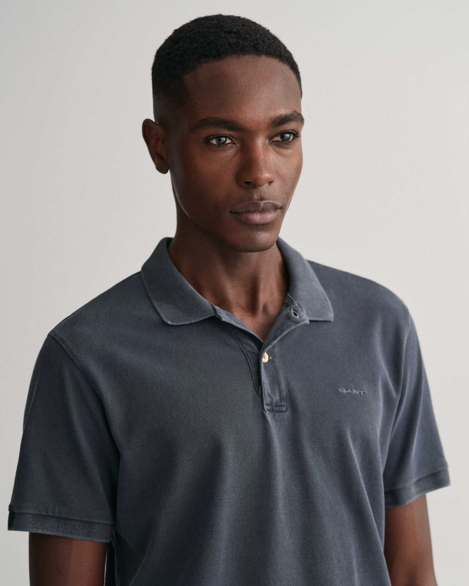 Gant polos shop manga larga