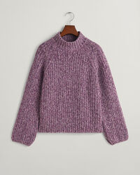 Jersey multicolor con cuello recto